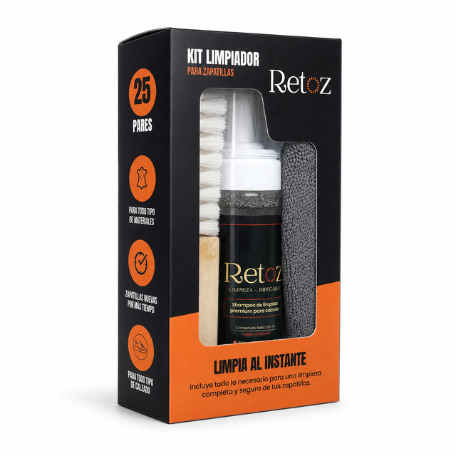 Kit Limpiador Multiuso para Zapatillas