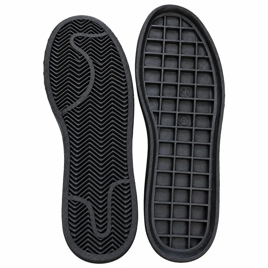 Suela Superstar - Caucho Negro