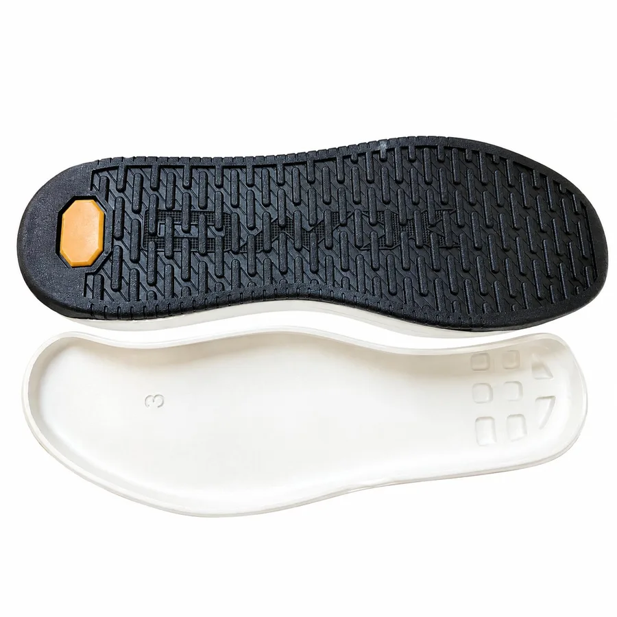Suela Caucho Deportivo Negro