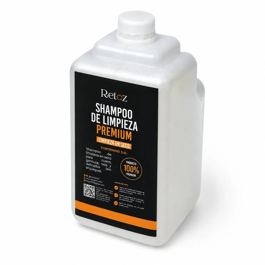 Shampoo de Limpieza Retoz 3 Litros