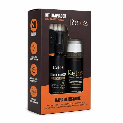 Kit para Gamuza y Nobuck Retoz PLUS con 3 Extras