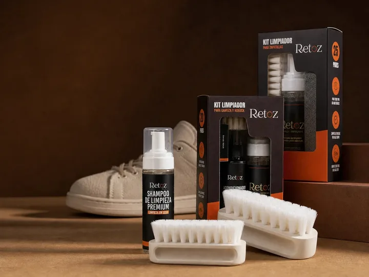 Kits de limpieza Retoz para zapatillas y gamuza