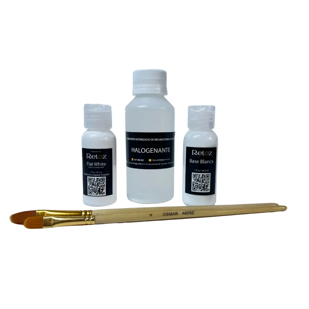 Kit Blanqueador de Suelas Amarillas