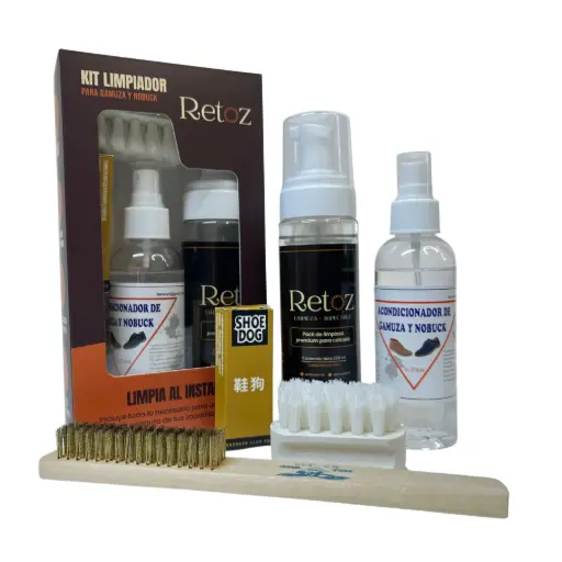 Kit de Limpieza Especial para Gamuza | Retoz
